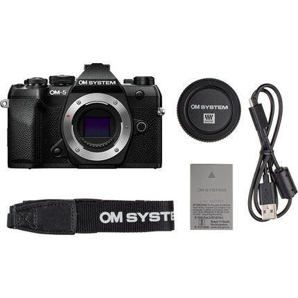 OM SYSTEM OM-5 Mark II Cámara Sin Espejo 20.4MP 4K UHD 3 Pulgadas Pantalla