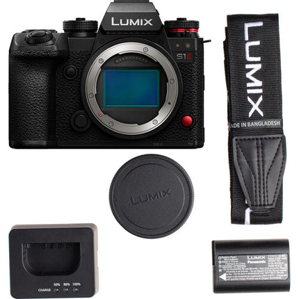 Panasonic LUMIX S1 II Cámara sin Espejo 24.1MP 5.1K 60p Lente 24-60mm f/2.8