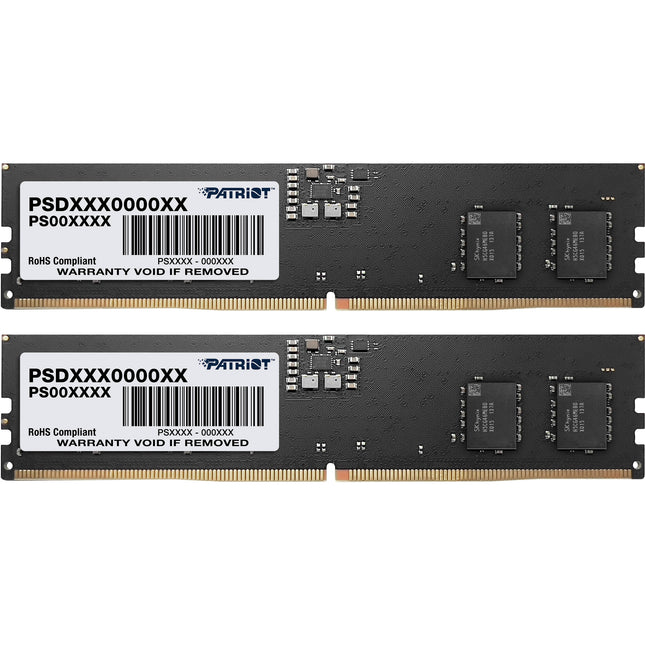 Patriot 32GB Signature Series DDR5 4800 MHz Memoria RAM UDIMM 288-Pin Kit 2x16GB
