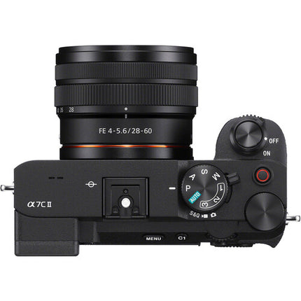 Sony a7C II Cámara Sin Espejo con Lente 28-60mm 33MP y Kit Streaming