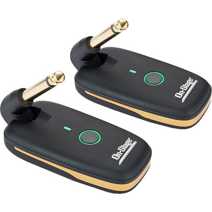 On-Stage Sistema Inalámbrico Recargable para Guitarra 2.4 GHz 150' Alcance 6h Batería
