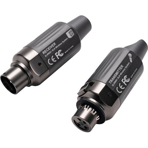 On-Stage Sistema Inalámbrico Recargable XLR 2.4 GHz Alcance 150' Batería 5.5h