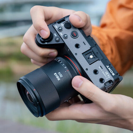 Meike 23mm f1.4 AF Objetivo para Nikon Z APS-C con Motor STM y Anillo de Diafragma