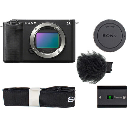 Sony ZV-E1 Cámara sin Espejo 12MP 4K 120p con Lente 20mm f/1.8 y Kit Básico