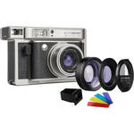 Lomography Lomo'Instant Wide Monte Carlo Cámara Instantánea 3.9x2.4 Lente 90mm