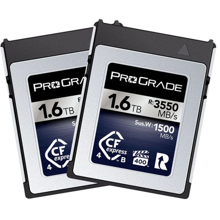 ProGrade Digital CFexpress 4.0 Tipo B Iridium 1.6TB 3550MBs 2-Pack
