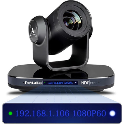 FoMaKo KN20 Cámara PTZ con Zoom Óptico 20x Seguimiento AI HDMI USB