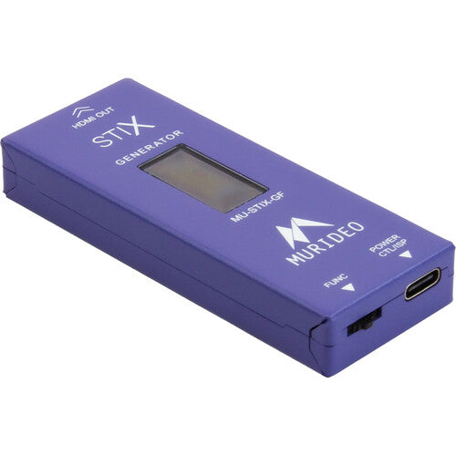 Murideo MU-STIX-GF Generador de Señal HDMI 8K30 4K120 PWM 13 Patrones OLED