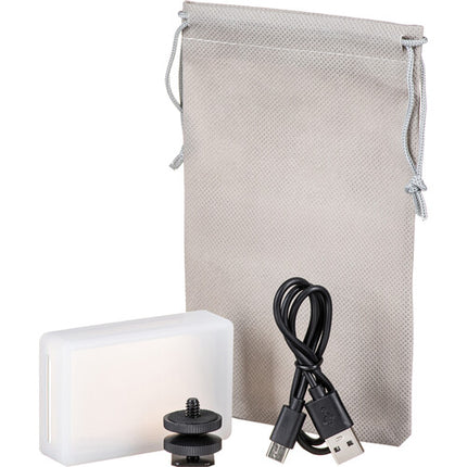 TRIGYN NANO-Lite Luz LED Bicolor Portátil Kit con Trípode Universal y Ventosa 7"