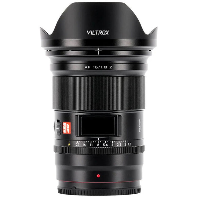 Viltrox AF 16mm f/1.8 Lente Gran Angular para Nikon Z f/1.8 a f/22