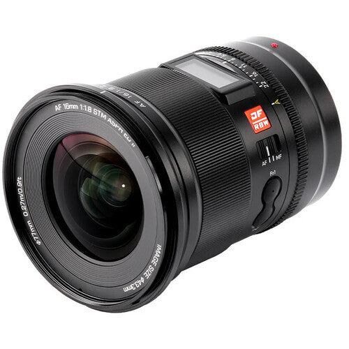 Viltrox AF 16mm f/1.8 Lente Gran Angular para Nikon Z f/1.8 a f/22