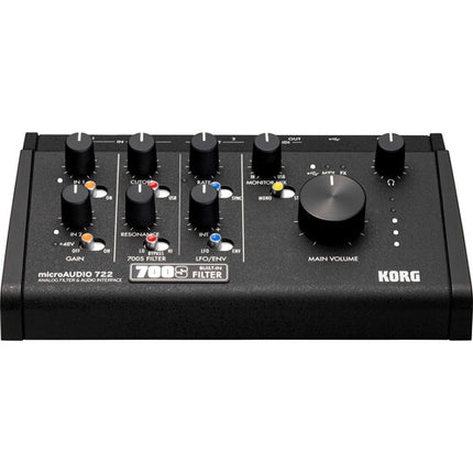 Korg microAudio 722 Interfaz de Audio 24-Bit 192 kHz USB-C 2x2