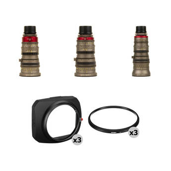 Angenieux EZ-1 EZ-2 EZ-3 Lentes Zoom Cine S35 Full Frame 3.7x Versátil