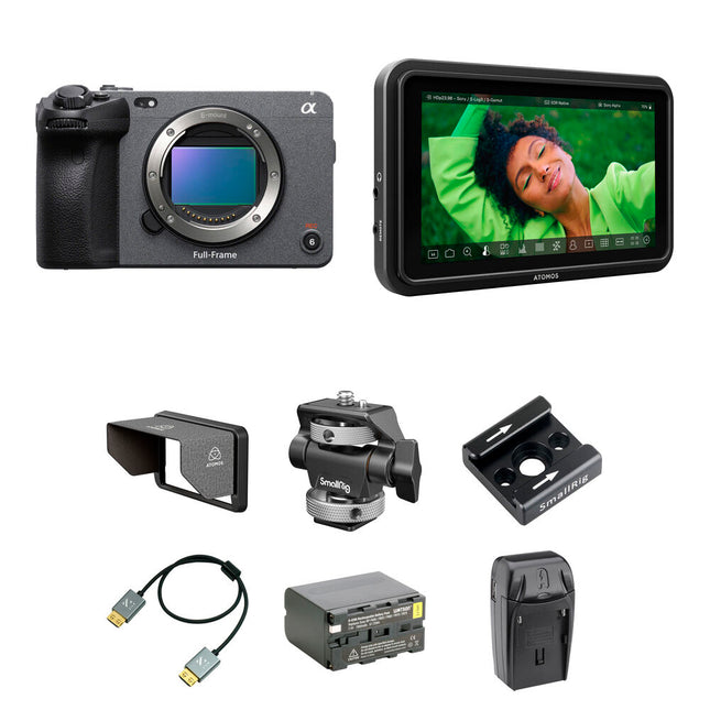 Sony FX3A Cámara de Cine Full-Frame 12.1MP UHD 4K Monitor HDR 5.2"
