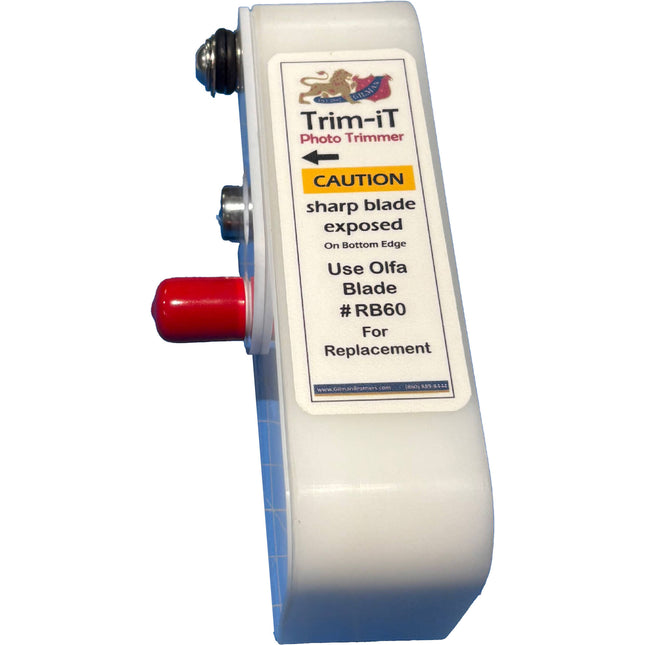 The Gilman Brothers Trim-iT Herramienta para Recorte de Fotos con Cuchilla Giratoria y Protección Integrada