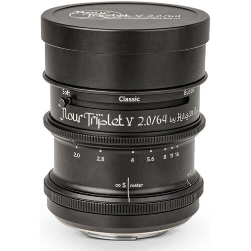 Lomography Nour Triplet V 2.0/64 Lente Artístico para Nikon Z Montura 64mm f/2.0 a f/16 aluminio