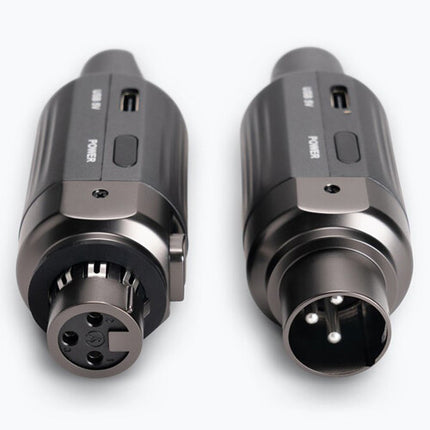 On-Stage Sistema Inalámbrico Recargable XLR 2.4 GHz Alcance 150' Batería 5.5h