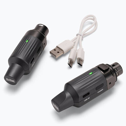 On-Stage Sistema Inalámbrico Recargable XLR 2.4 GHz Alcance 150' Batería 5.5h