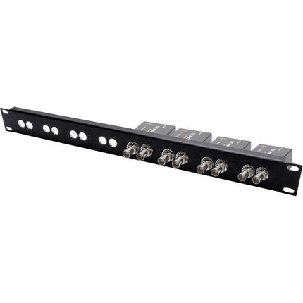 My Custom Shop CTX-BMICRO-1RM Montura Rack 1 RU para 8 Blackmagic Micro Converters