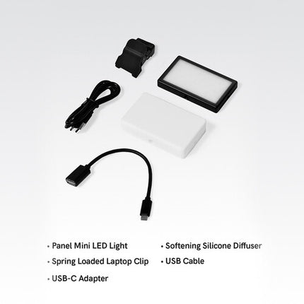 Lume Cube Kit de Iluminación para Videoconferencias Panel Mini Ajustable 3200-5600K