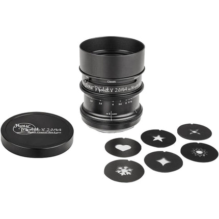 Lomography Nour Triplet V 2.0/64 Lente Artístico Sony E Montura 64mm f2.0-16 Control Bokeh