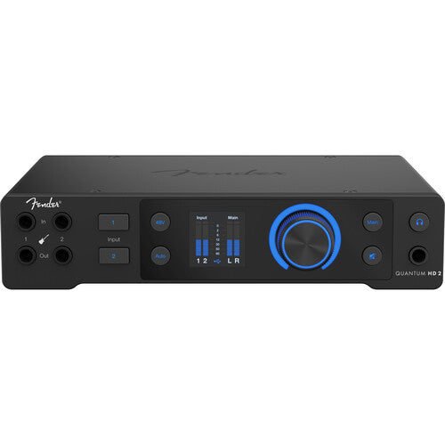 Fender Quantum HD 2 Interfaz de Audio 20x24 USB-C 32-Bit 192 kHz