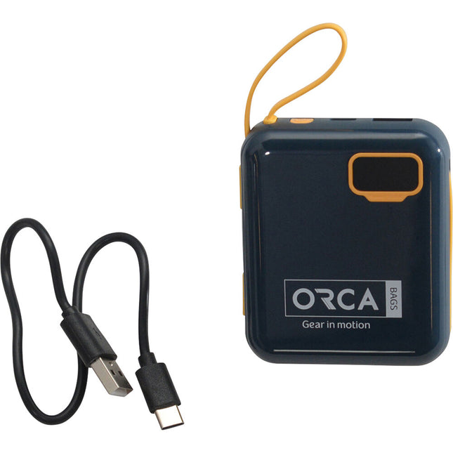 ORCA OR-95 Power Bank portátil 10000mAh 20W USB-C y USB-A compacto