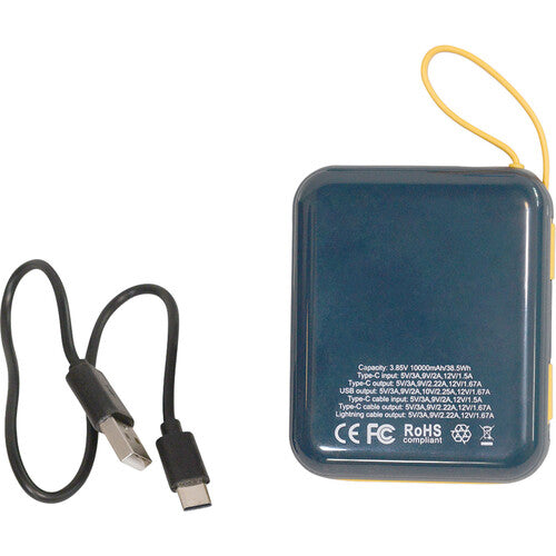 ORCA OR-95 Power Bank portátil 10000mAh 20W USB-C y USB-A compacto