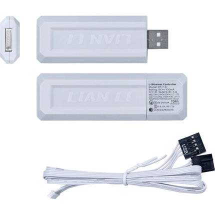 Lian Li UNI FAN SL-INF Ventilador inalámbrico 120mm 2200rpm Triple-Zona ARGB Blanco