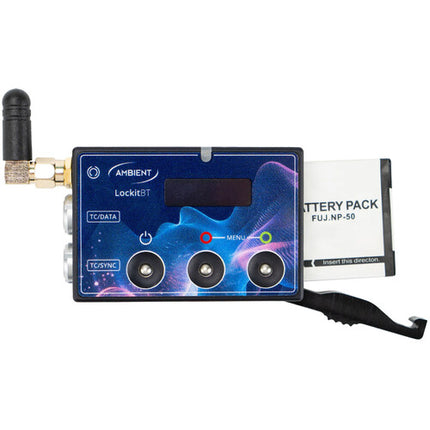 Ambient Recording ACN-LB LockitBT Sincronizador de Código de Tiempo Inalámbrico con Bluetooth OLED 1080p 192kHz