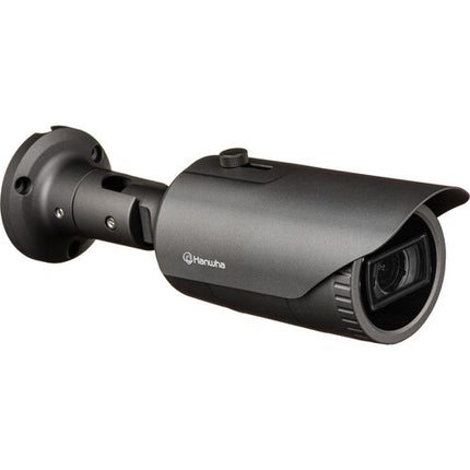 Hanwha Vision WiseNet HD+ Cámara Bala Exterior 2MP Analog Con Visión Nocturna Enfoque Manual