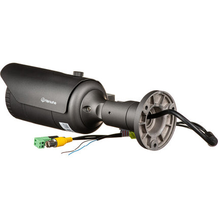 Hanwha Vision WiseNet HD+ Cámara Bala Exterior 2MP Analog Con Visión Nocturna Enfoque Manual