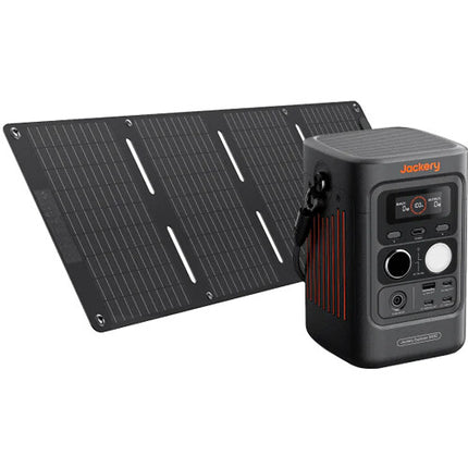 Jackery Explorer 300D Estación de Energía Portátil 288Wh 140W con Panel Solar 40W