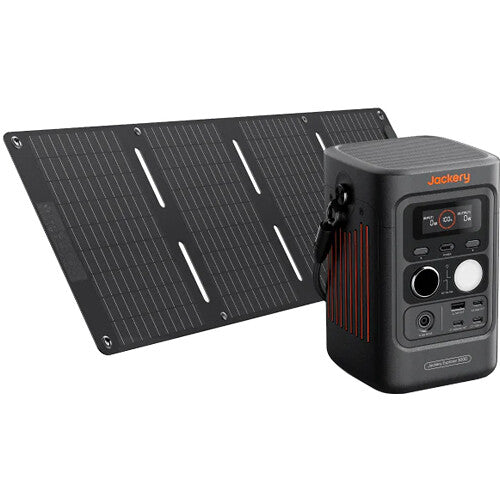 Jackery Explorer 300D Estación de Energía Portátil 288Wh 140W con Panel Solar 40W