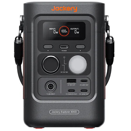 Jackery Explorer 300D Estación de Energía Portátil 288Wh 140W con Panel Solar 40W