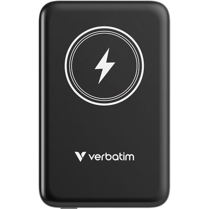 Verbatim Charge 'n' Go Power Bank inalámbrico magnético 10000mAh 15W negro