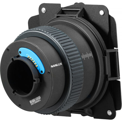 Nanlux FL-12 Lente Fresnel para Monolights Ángulo 15°-30° con Barndoor y Bolsa