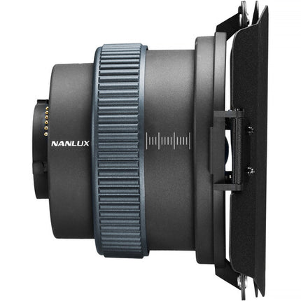 Nanlux FL-12 Lente Fresnel para Monolights Ángulo 15°-30° con Barndoor y Bolsa
