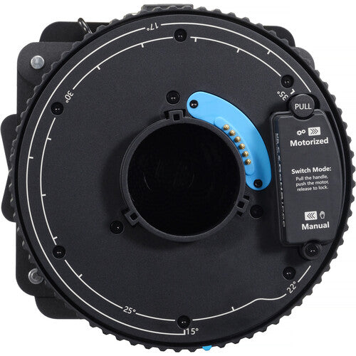 Nanlux FL-12E Lente Fresnel Motorized para Monolights ángulo 15-35° con Barndoor y Funda