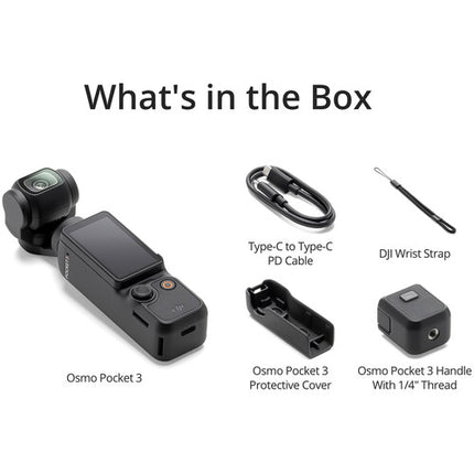 DJI Osmo Pocket 3 Estabilizador Gimbal 3 Ejes 4K120 Kit Expansor