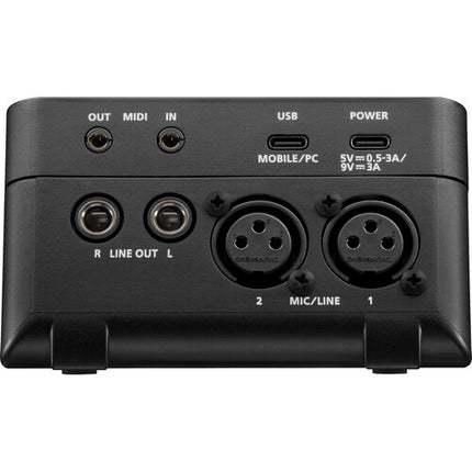 Roland GO:MIXER STUDIO Interfaz de Audio Móvil 24-Bit 192 kHz USB-C