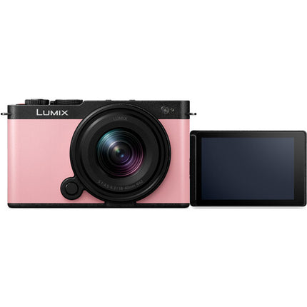 Panasonic LUMIX S9 Cámara Sin Espejo Full Frame 24.2MP con Lente 18-40mm Kit Sakura Rosa