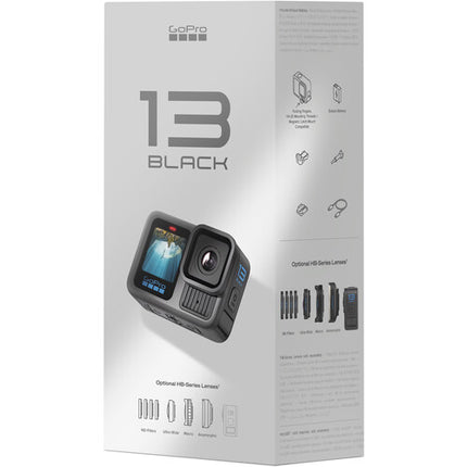 GoPro HERO13 Black cámara de acción 27MP 5.3K60 33 pies impermeable batería 1900mAh