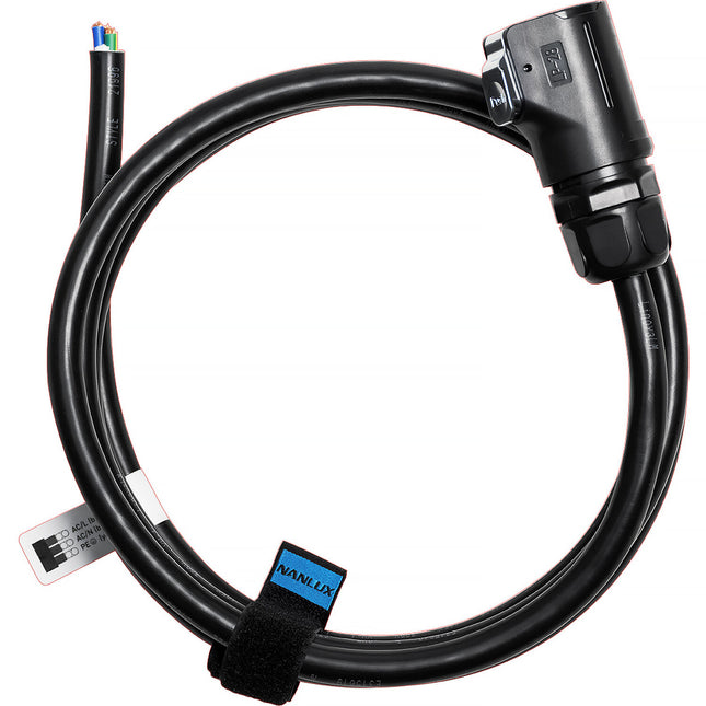Nanlux Cable de Alimentación AC con Extremos Desnudos para Evoke 2400B 3.5 m