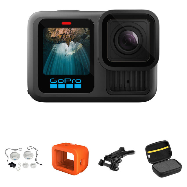 GoPro HERO13 Black Cámara acción 5.3K60 27MP Pack Surfboarding