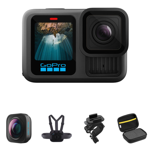 GoPro HERO13 Black Cámara acción Sensor 1 1 9 Ultrawide Lens Mod