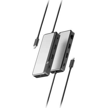 ALOGIC Fusion Pro DUO Dock USB-C con doble HDMI y carga 100W