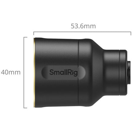 SmallRig Kit de lente telefoto para teléfonos T-Mount 4K óptica 2x