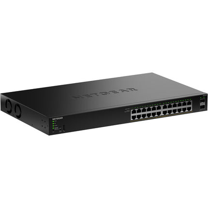 Netgear S350 GS324TPv2 Switch de Red Gestionado 24 Puertos PoE+ 190W 52Gbps