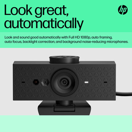 HP 625 Webcam Full HD 1080p 30 fps 92° FOV con tapa de privacidad